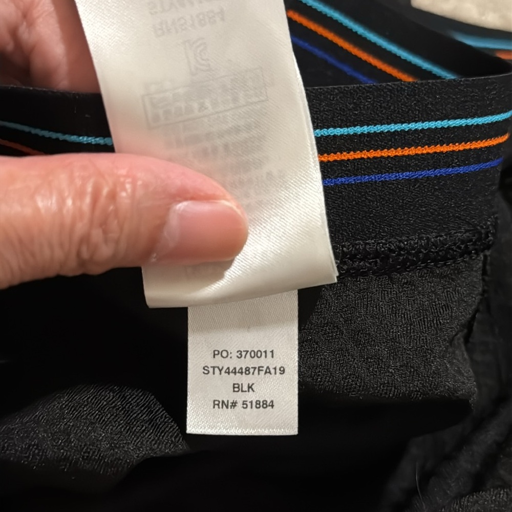 Patagonia Capilene Midweight Bottoms Black Base Layer Pants Gorpcore Outdoor-M - Picture 10 of 10